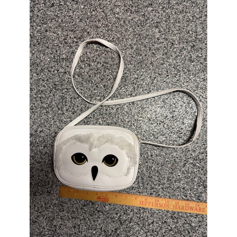 Harry Potter Wizarding World Hedwig Owl White Crossbody Bag Letter Print Novelty